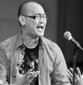 Alvin Lau is renowned for his controversial slam poetry.  Submitted.