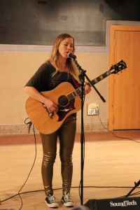 The CAB Coffee House featured female singer Shevy Smith in the Courtyard Café Wednesday evening. Submitted