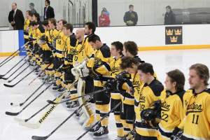 The men’s hockey team is ranked No. 13 in the nation in the most recent USCHO.com Division III Men’s Hockey Poll. The Gusties trail the Tommies by one point for second-place in the conference, and are 13-4-4 overall and 10-1-1 in the MIAC. The Gusties and Tommies will face off this weekend with a game at St. Thomas on Friday and a game at Don Roberts Ice Rink on Saturday. Gustavus Sports Information 