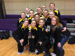 For the second straight year the Gustavus dance team placed second at a competition at St. Thomas. The team has been tweaking their dance ever since to get it ready for the National competition. Submitted