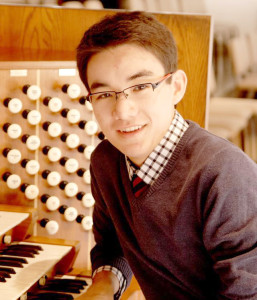 Organist David Lim was honored as the winner of the Immanuel Lutheran Church Organ Competition in February. Submitted