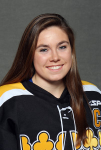 Student-Athlete Carolyn Draayer splits her time between Beck Academic Hall where she studies Communication Studies, the ice rink, where she is a captain of the women’s hockey team, and making videos. Most recently, Draayer has used her filmmaking skills to promote MIAC athletics. Gustavus Sports Information