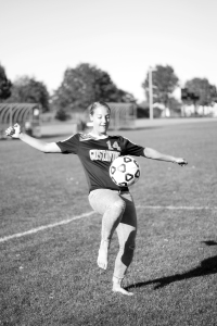 Karlye has started for the Women’s Soccer Team for four years. 