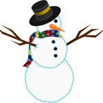 edited snowman
