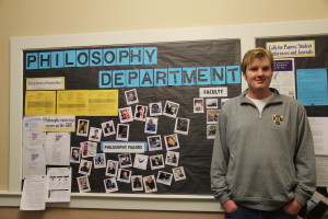 After graduation, Jesse plans to attend graduate school to utilize his Philosophy and English majors. 