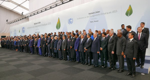 Delegates gathered at the 2015 United Nations Climate Change Conference in Paris, France this past year. The European Union and 185 nations participated in the event, which culminated in the striking of the global Paris Agreement to reduce emissions. 