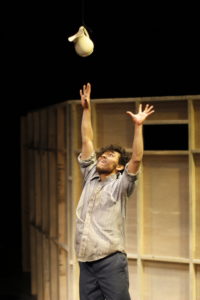 Ritwik Mahbub goes solo as the only actor in a short play.