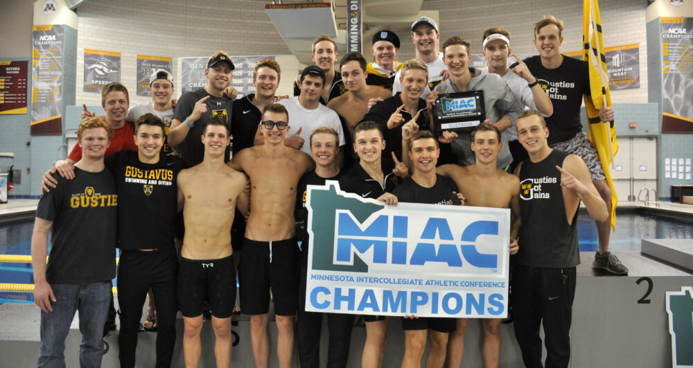 The Men’s Swimming and Diving team took home the MIAC Championship this past weekend, finishing with 938.5 points.