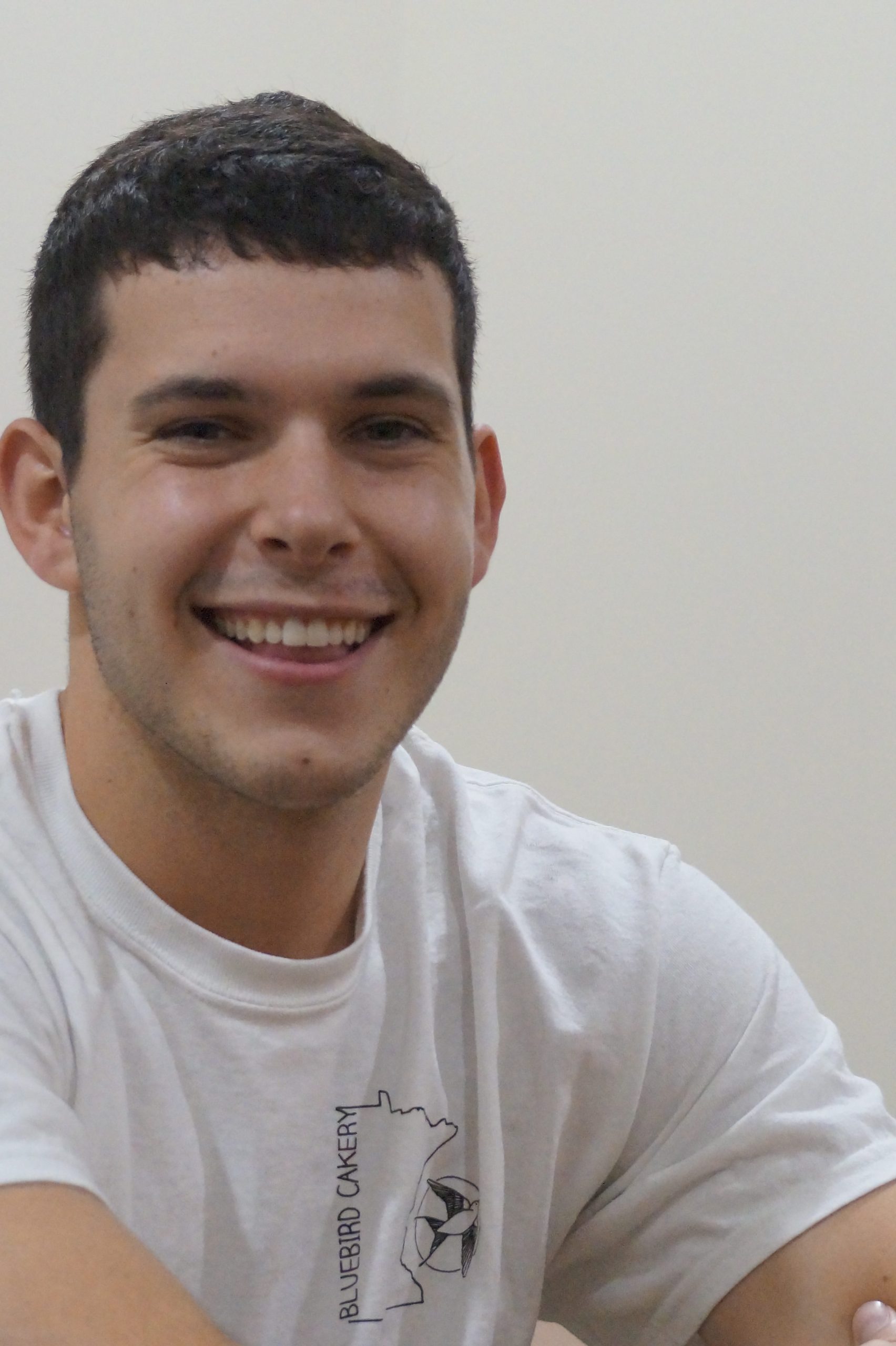 Guenther works at the Bluebird Cakery in Mankato.