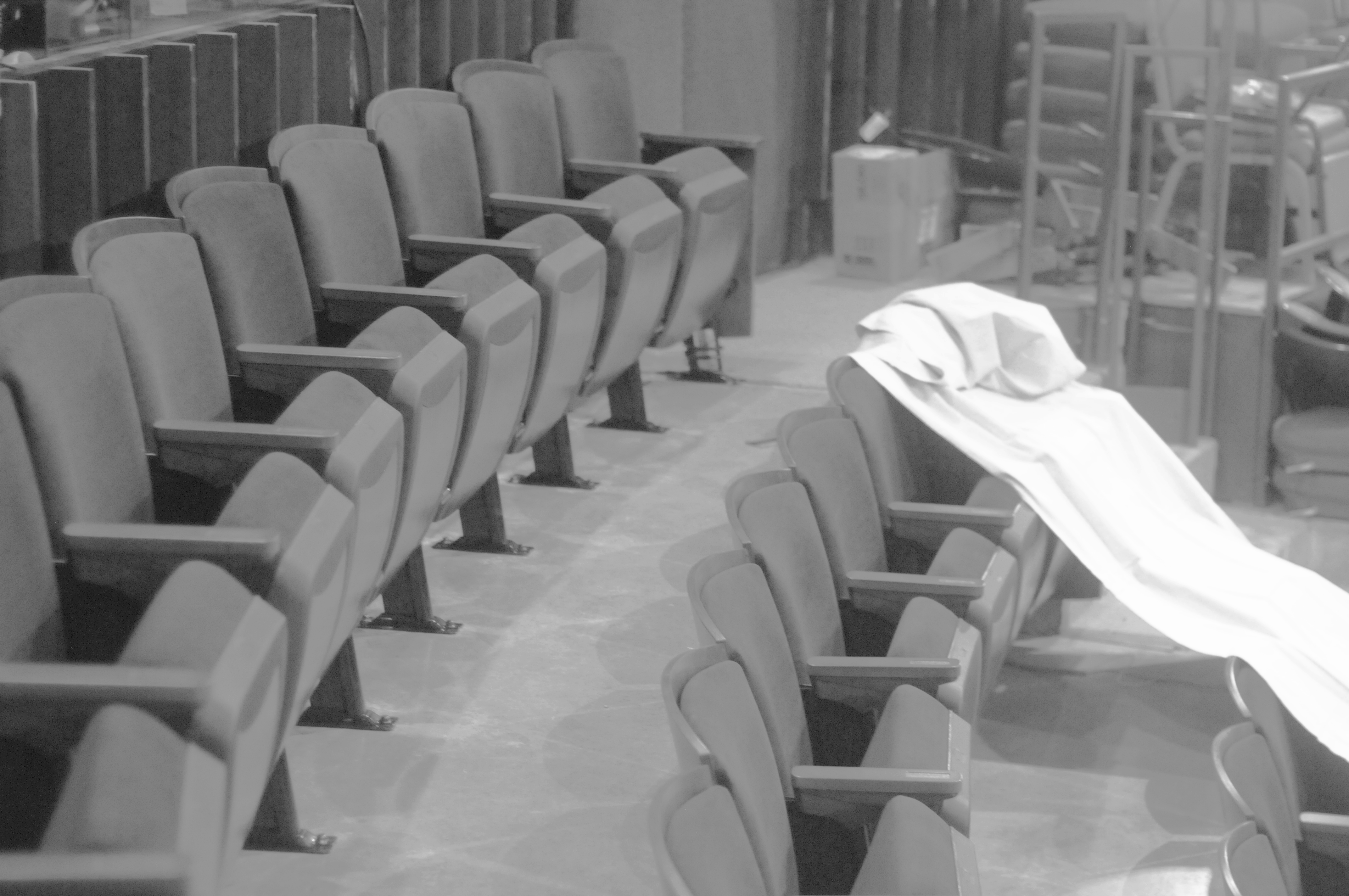 This year, the seating in the Anderson Theatre was updated.